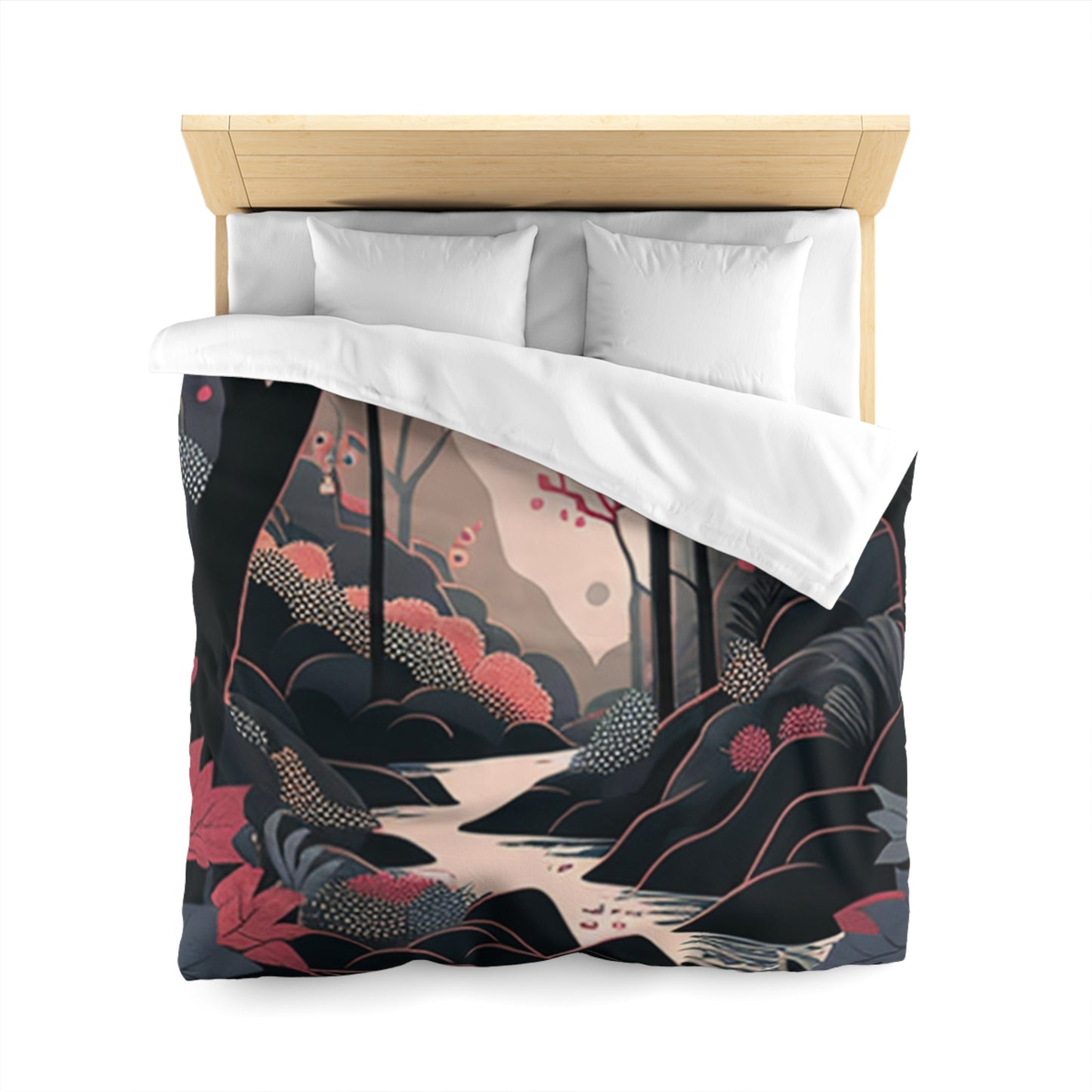 Boho Art | Sun Rising During Spring | Duvet Cover | Watercolor | Harajuku | Gifts For Yourself